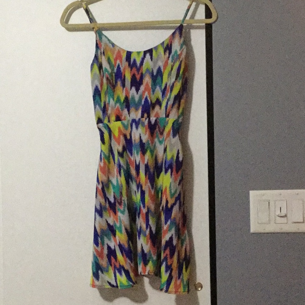 Multi-color dress